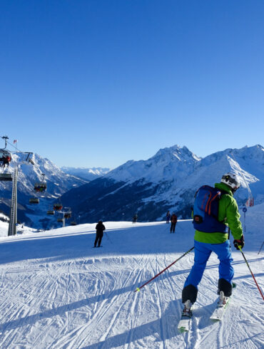 att åka skidor i Österrike